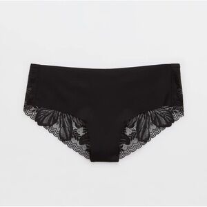 NWT, Aerie, Women’s underwear, Black, Black, Grey, Size Medium